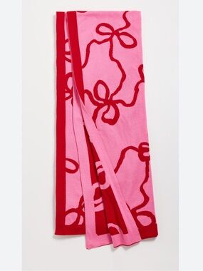 LoveShackFancy Holiday Jacquard Knit Throw
